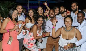 Finesse partiers said 'Cheers to Life' at the premium all inclusive affair