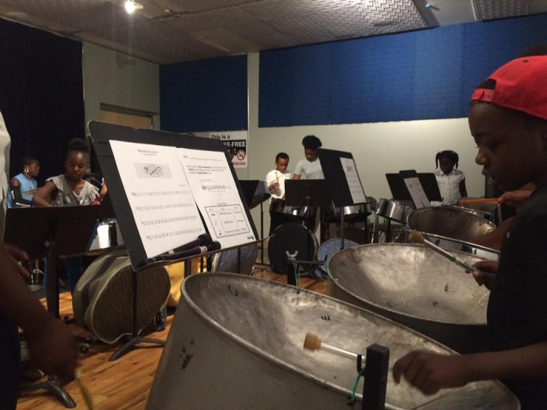 Steel Pan Tropicalfete inc. Caribean Culture Steel pan Mas stilts music