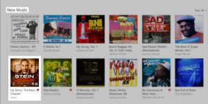 My Story: The Next Chapter receives a feature on iTunes U.S. Reggae section, during week of release.