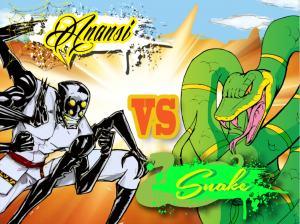 anansi vs snake animation