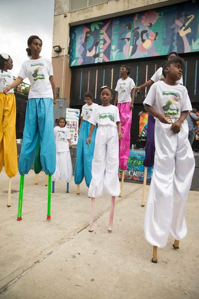 Stilts Walking Classes Moko Jumbie Stilts Walker & Dancers New York