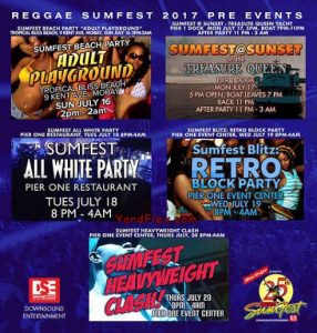 Reggae Sumfest 2017 Celebrates 25th Anniversary Weeklong Pre-Event Takeover Of Montego Bay Culminates In Two Main Events With Global Reggae Stars