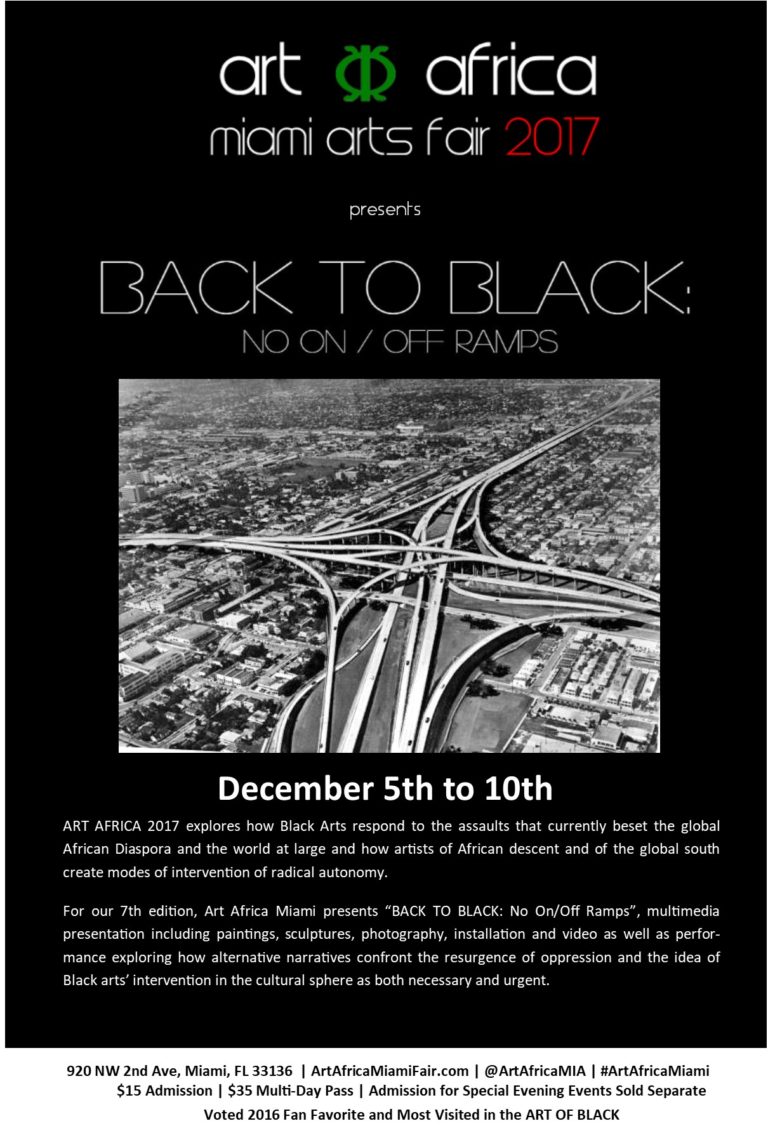 7th Edition: Art Africa: Back To Black: No/On Off Ramps